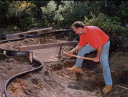 digging the water garden